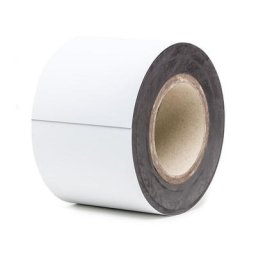 Etiquette magnétique en rouleaux, blanc, hauteur 100 mm, longueur rouleau 10 m