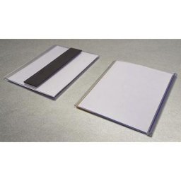 Porte-étiquettes, magnétique, h x l 80 x 100 mm, lot de 100