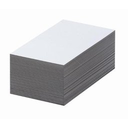 Etiquettes magnétiques, blancs, h x l 80 x 100 mm, lot de 100