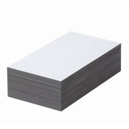 Etiquettes magnétiques, blancs, h x l 100 x 150 mm, lot de 100