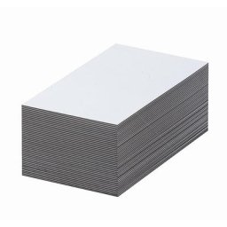 Etiquettes magnétiques, blancs, h x l 30 x 100 mm, lot de 100