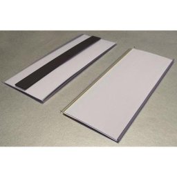 Porte-étiquettes, magnétiques, lot de 50, h x l 80 x 200 mm