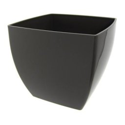 Vase SIENA conique, 17,5 l, hauteur 270 mm, lot de 2, gris