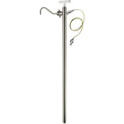 Jessberger Pompe manuelle en inox, pour solvants, denrées alimentaires, 1000 mm, 0,3 - 0,6 l/pompage, à partir de 5 pièces