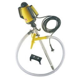 Lutz Kit de pompe électrique pour conteneurs, pompe en inox (acier inoxydable), profondeur tube plongeur 1000 mm