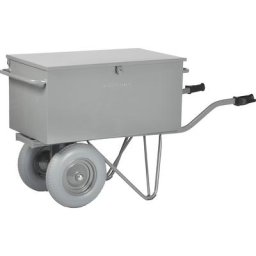 MATADOR Diable à outils, avec conteneur de 190 litres, roues anti-crevaison
