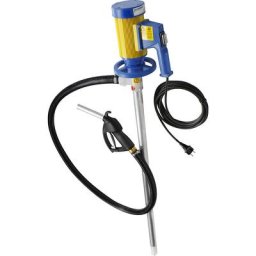 Jessberger Kit de pompe électrique vide-fûts, pour produits à base d'huile minérale < 1000 mPas, 112 l/min, hauteur 16 m, à partir de 2 pièces