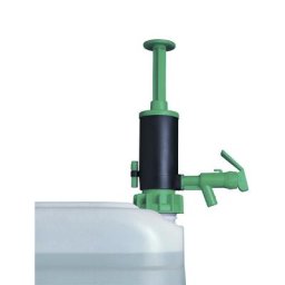 Jessberger Pompe manuelle de dosage vide-fûts/jerrycans, pour acides, vert, 20 l/min, à partir de 2 pièces