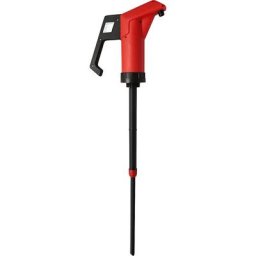 Jessberger Pompe manuelle vide-fûts/jerrycans, pour bases, rouge, 0,3 l/pompage, à partir de 5 pièces