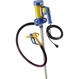 Jessberger Kit de pompe électrique vide-fûts/conteneurs, pour bases, 112 l/min, hauteur 16 m, à partir de 2 pièces