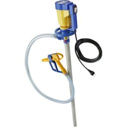 Jessberger Kit de pompe électrique vide-fûts, pour produits chimiques semblables à l'eau, 70 l/min, hauteur 10 m, à partir de 2 pièces