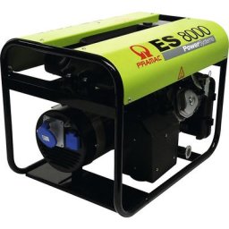 Pramac Générateur d'électricité série ES - essence, 230 V, ES 8000 - puissance 6,4 kW, 5,5 kW