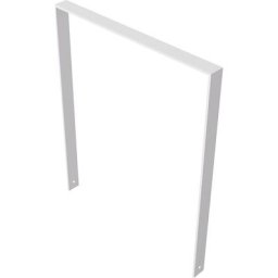 Arceau range-cycles, galvanisé à chaud, version rectangulaire, l x p 1000 x 80 mm