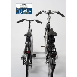 Support d'appui pour cycles, modèle 2600 XBF, simple face, 2 emplacements