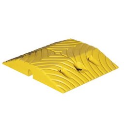 Ralentisseur, vitesse max. 20 km/h, L x l 340 x 250 mm, élément droit jaune