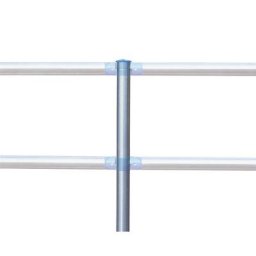 Barrière modulaire, poteau vertical B, à bétonner