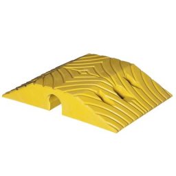 Ralentisseur, vitesse max. 10 km/h, L x l 405 x 250 mm, élément droit jaune