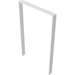 Arceau range-cycles, galvanisé à chaud, version rectangulaire, l x p 750 x 80 mm