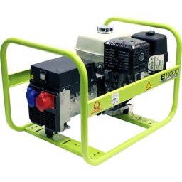 Pramac Générateur d'électricité série E - essence, 400/230 V, E 8000 - essence, 230/400 V, puissance 7 kVA, 3,3 / 5,6 kW