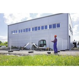 Clôture de chantier, kit complet, hauteur 2000 mm