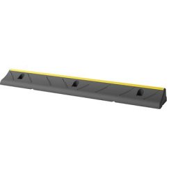 Délimitation de parking résistante aux intempéries, L x l x h 1000 x 140 x 75 mm, jaune/noir