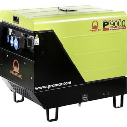 Pramac Générateur d'électricité série P, diesel, 230 V, P 9000 - puissance 7,55 kVA, 6,8 kW