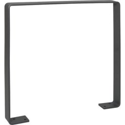 Arceau de stationnement GILA, acier 70 x 10 mm, galvanisé à chaud, mica de fer