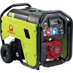 Pramac Générateur d'électricité, S 8000 AVR - essence, Honda GX390 à démarrage électrique, 230/400 V, 3,3 / 5,6 kW