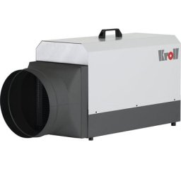 Kroll Chauffage électrique série E, E 18SH, débit d'air 960 m³/h, CEE, avec raccordement de thermostat, L x l x h 990 x 320 x 435 mm