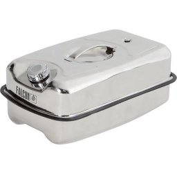 FALCON Récipient de collecte plat avec couvercle à visser, inox, capacité 20 l, à partir de 5 pièces