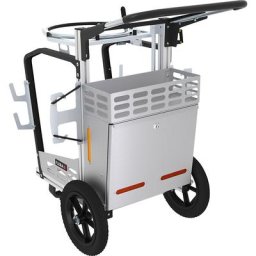 FLORA Chariot de collecte des déchets Picobello Compact, tendeur de sac-poubelle, h x l x L 103 x 71 x 87 mm, 120 l