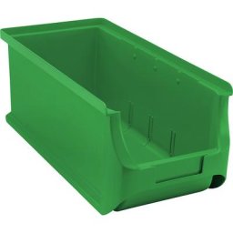 Bac à bec, L x l x h 320 x 150 x 125 mm, lot de 18, vert