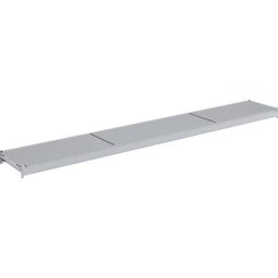 hofe Niveau supplémentaire à tablettes en acier, galvanisé, l x p 2500 x 400 mm, charge max. par tablette 350 kg