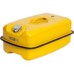 FALCON Récipient de collecte plat avec couvercle à visser, tôle d'acier, capacité 20 l, à partir de 5 pièces