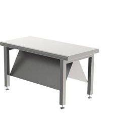 Banc en inox avec tablette pour chaussures, double face, 2 tablettes inclinées pour chaussures, longueur 900 mm, pour 3 paires de chaussures par tablette