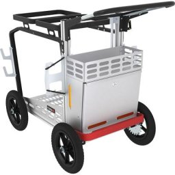 FLORA Chariot de collecte des déchets Picobello Metropol, 2 supports fixes pour sac-poubelle, h x l x L 103 x 71 x 116 mm, 240 l