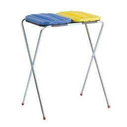 Support sur pieds pour sac-poubelle, pour capacités 70 et 120 l, 2 unités de collecte