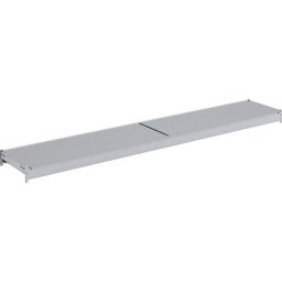 hofe Niveau supplémentaire à tablettes en acier, galvanisé, l x p 2000 x 400 mm, charge max. par tablette 350 kg