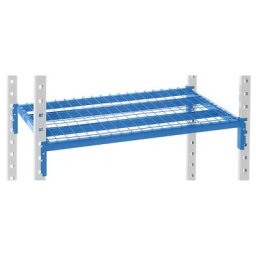 Tablette pour rayonnage emboîtable à tablettes grillagées, lot de 2, l x p 960 x 995 mm