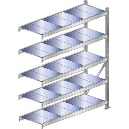SCHULTE Rayonnage extra-large, charge max. par tablette 500 kg, largeur tablettes 1500 mm, rayonnage additionnel, hauteur 3000 mm, profondeur 500 mm