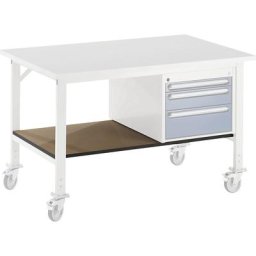 RAU Tablette inférieure, pour table l x p 1000 x 800 mm, l x p tablette 890 x 595 mm