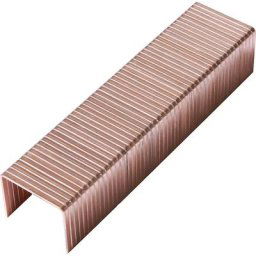Agrafes pour pistolets agrafeurs et pinces agrafeuses manuelles à degré de fermeture élevé, lot de 22400 / lot de 16800, longueur côtés 19 mm
