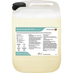 IBS Scherer Produit nettoyant spécial WAS 50.500, jerrycan de 20 litres, valeur pH < 11,5, à partir de 2 pièces