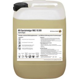 IBS Scherer Produit nettoyant pour vaporisateur WAS 10.500, valeur pH 9, jerrycan de 20 litres