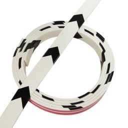 SHG Système d'orientation Knuffi® ONEWAY, 1 rouleau de 5 m, noir/blanc