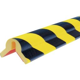 SHG Protection des coins Knuffi®, type Y, pièce de 1 mètre, noir/jaune