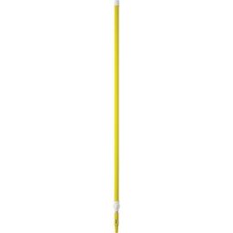 Vikan Manche télescopique ergonomique, Ø 32 mm, longueur 1575 mm - 2780 mm, lot de 5, jaune
