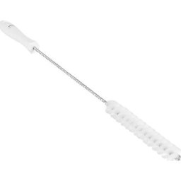 Vikan Brosse tubulaire avec manche, moyen, Ø 20 mm, lot de 15, blanc