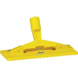 Vikan Porte-lavettes, modèle pour sols, lot de 10, jaune