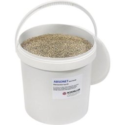 Granulés absorbants universels type III R gros grains, pour sols/surfaces lisses, en seau de 7 kg, lot de 4